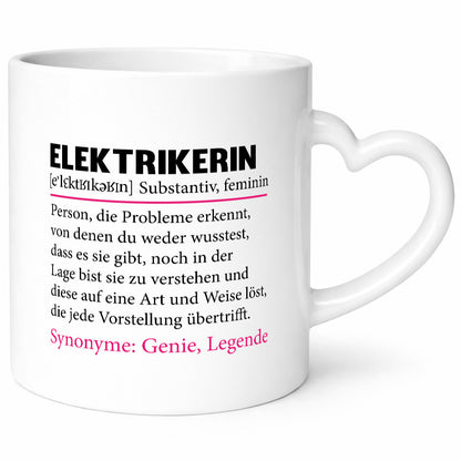 Elektrikerin | Beruf Elektronikerin Elektrik lustiger Spruch Geschenk Arbeit