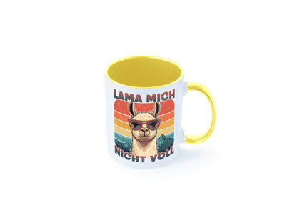 Lama mich nicht voll | Alpaka Kamel Retro lustig Humor Geschenkidee Geschenk