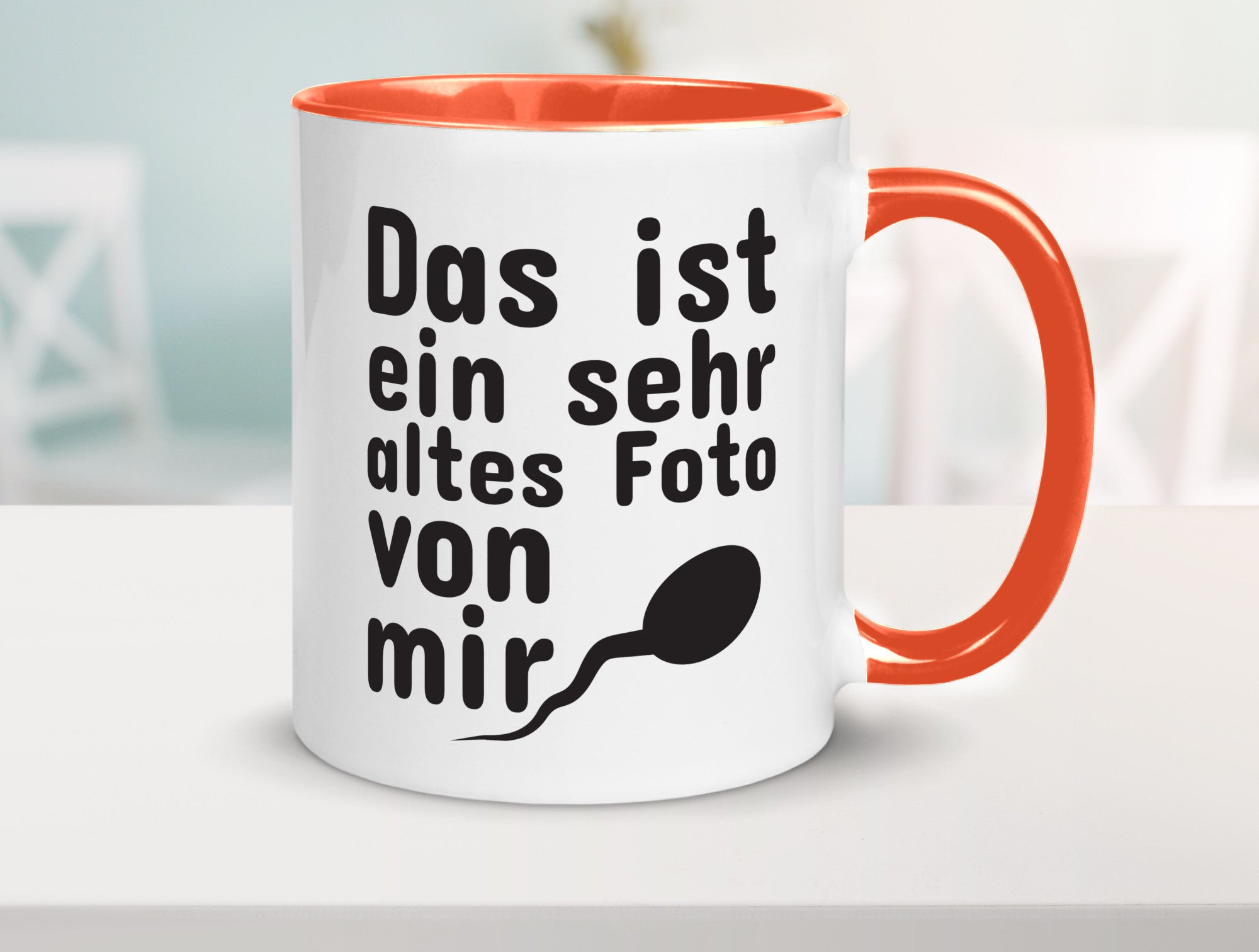 Sehr altes Foto von mir | lustige Tasse Männer Humor Geschenk Geschenkidee