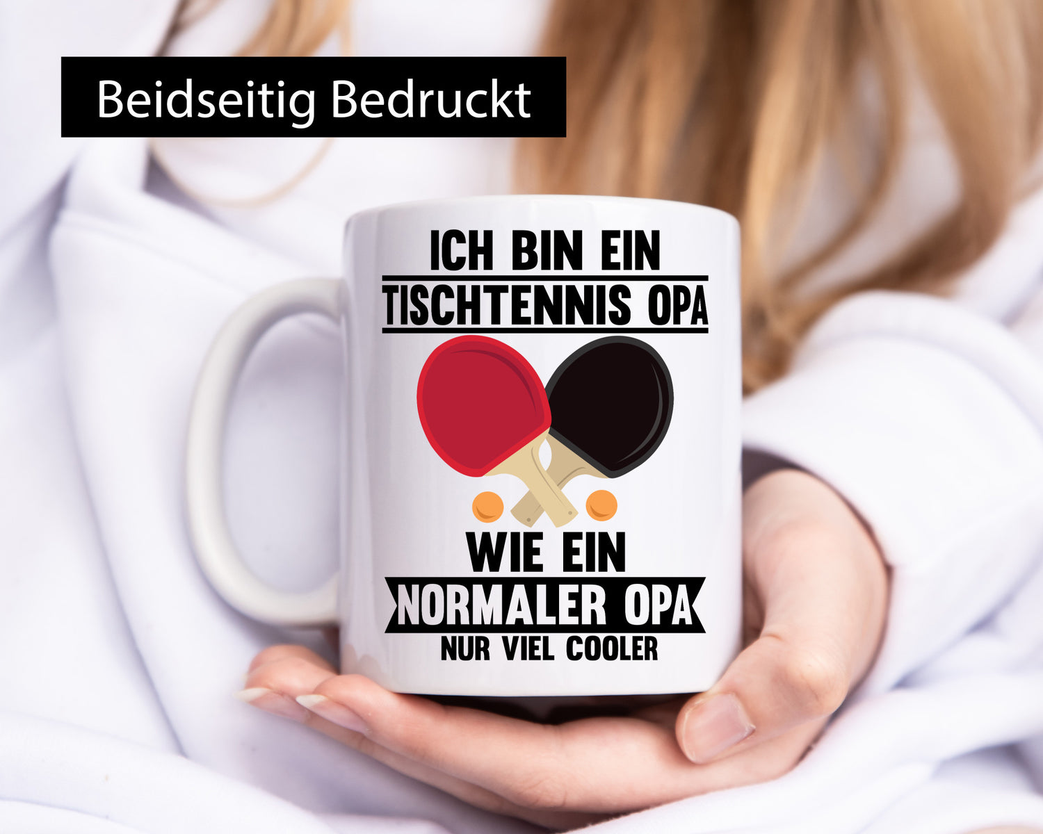 Tischtennis Opa, normal, nur viel cooler | Tennis Humor Familie Geschenkidee