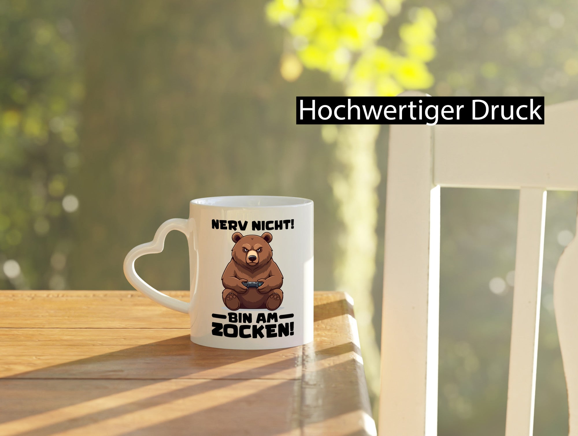 Nerv nicht bin am Zocken | Bär Gamer Zocker lustiger Spruch Geschenk Humor