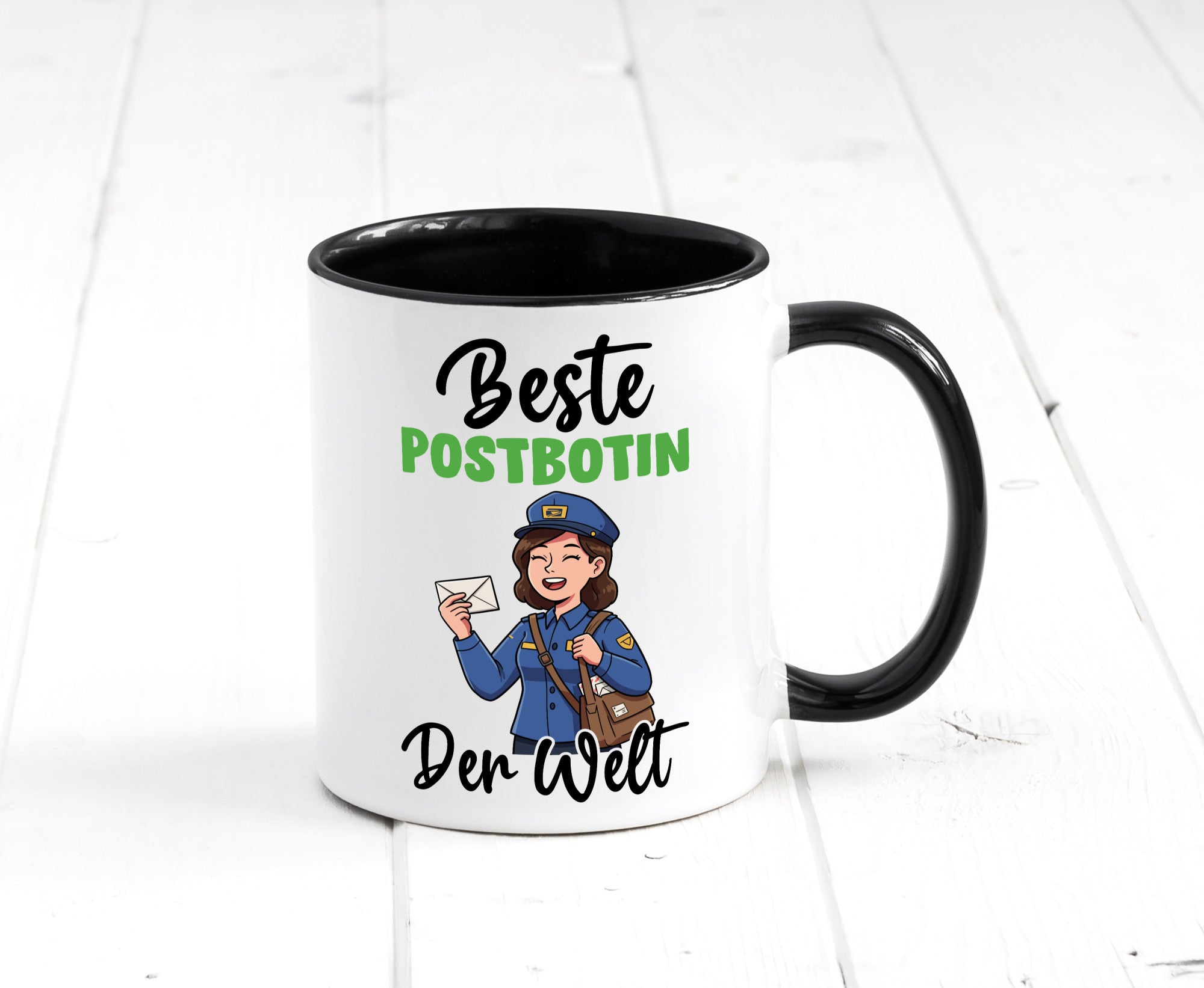 Beste Postbotin | Beruf Post Briefträger v2 lustig Arbeit Kollegen Büro