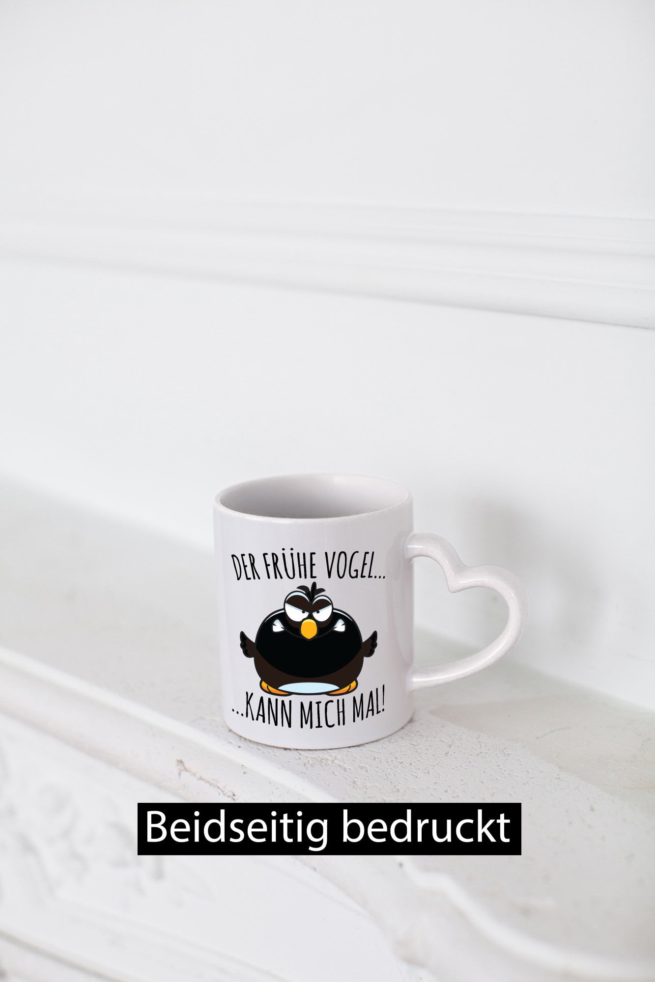 Frühe Vogel kann mich mal | Morgenmuffel mürrischer Geschenk Humor Geschenkidee