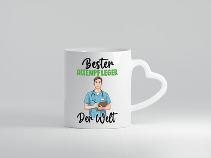 Bester Altenpfleger | Pflegepersonal lustiger Spruch Geschenk Humor