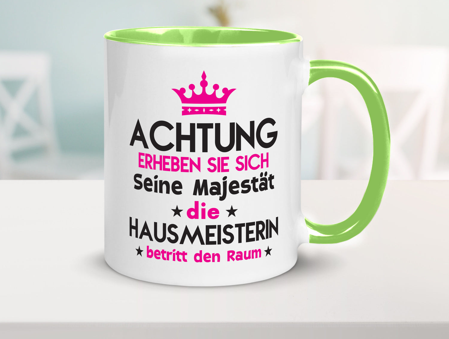 Seine Majestät Hausmeisterin | Hauswart Humor Geschenkidee Tasse