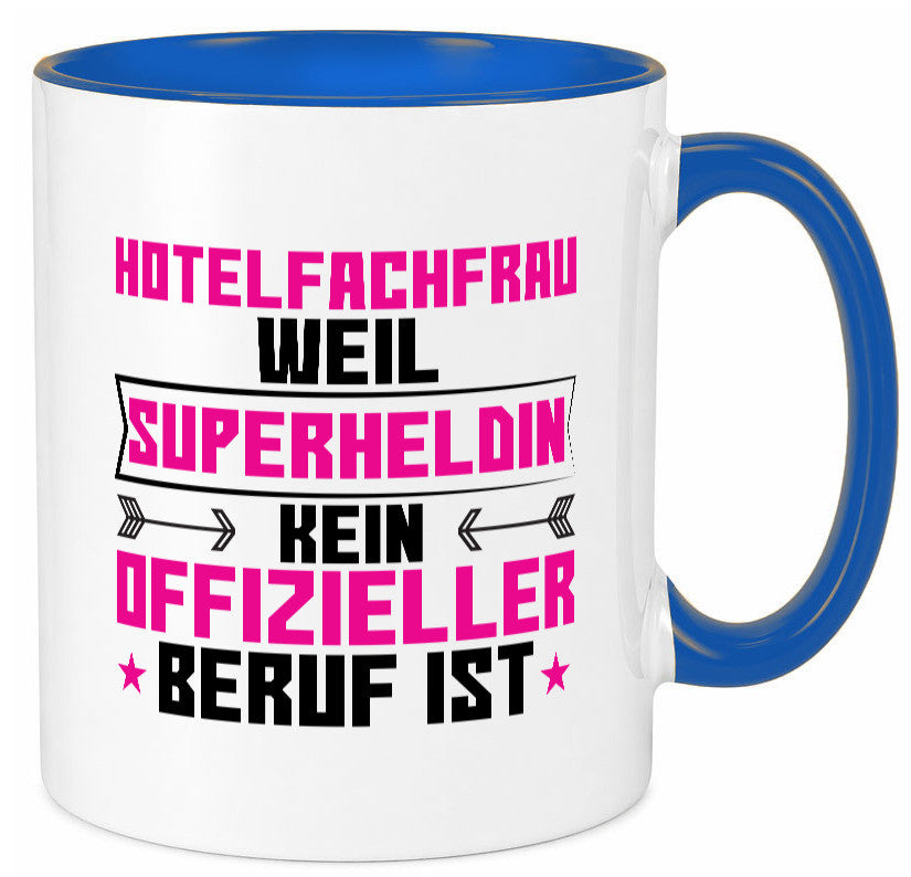 Superheldin Hotelfachfrau | Hotel lustiger Spruch Geschenk Humor Geschenkidee