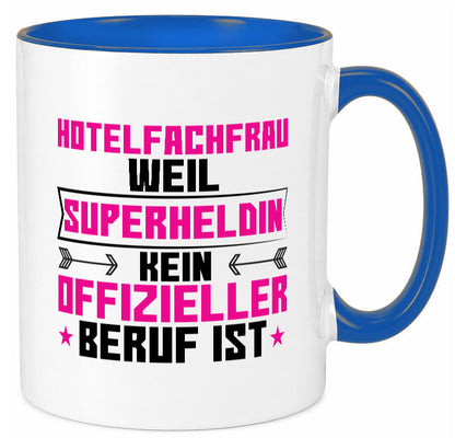 Superheldin Hotelfachfrau | Hotel lustiger Spruch Geschenk Humor Geschenkidee