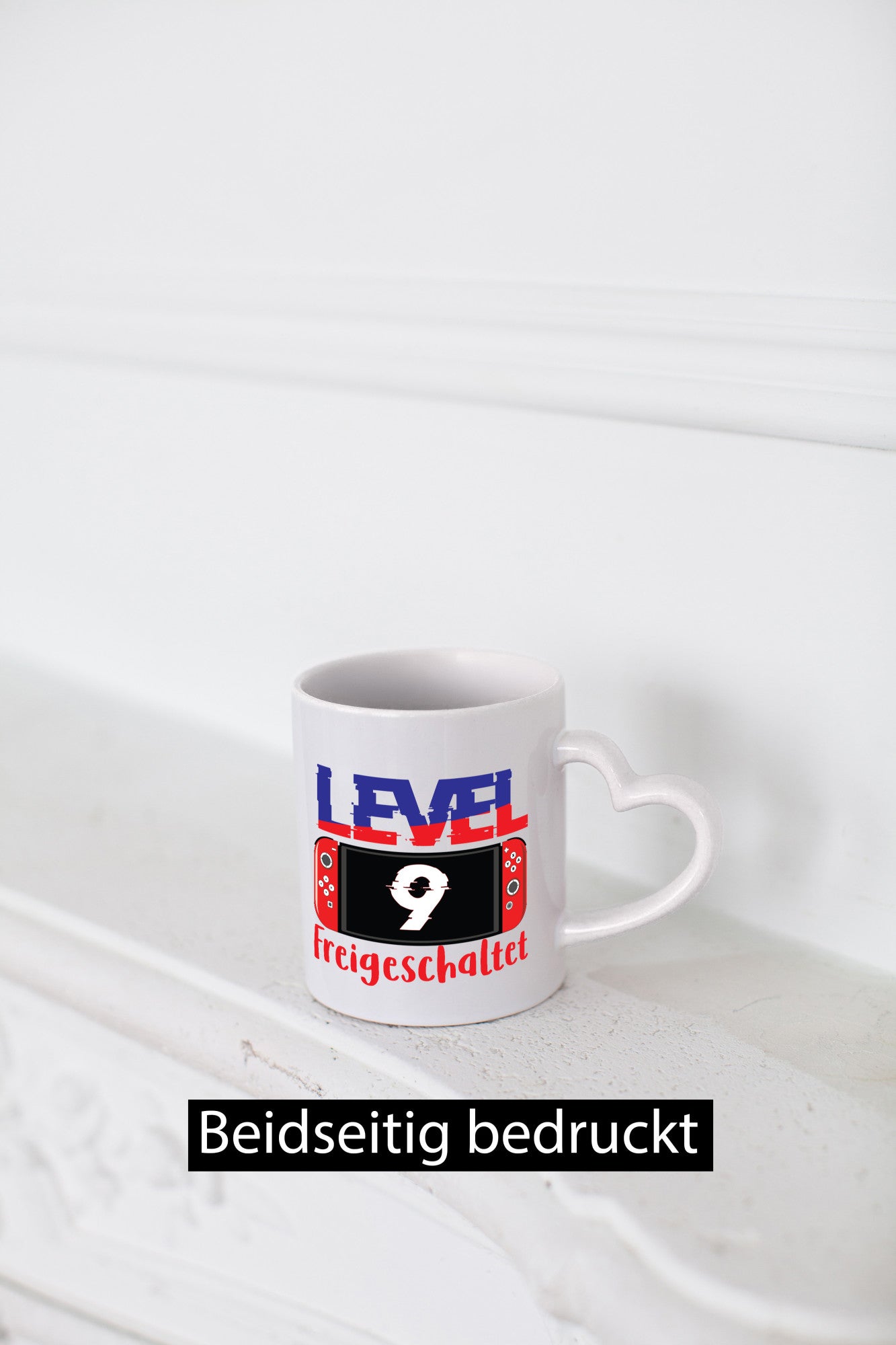Level 9 Freigeschaltet | 9. Geburtstag Zocker Gamer Humor Geschenkidee Tasse