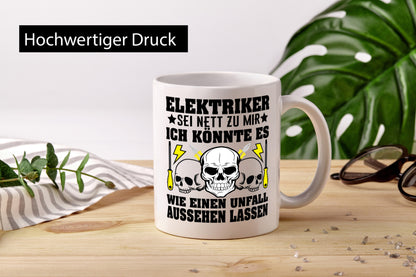 Ich bin Elektriker, sei nett zu mir | Elektriker Arbeit lustig Kollegen Büro