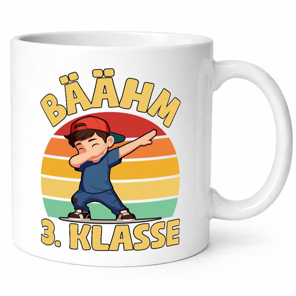 Bäähm 3. Klasse | Schulanfang Drittklässler Humor Geschenkidee Tasse