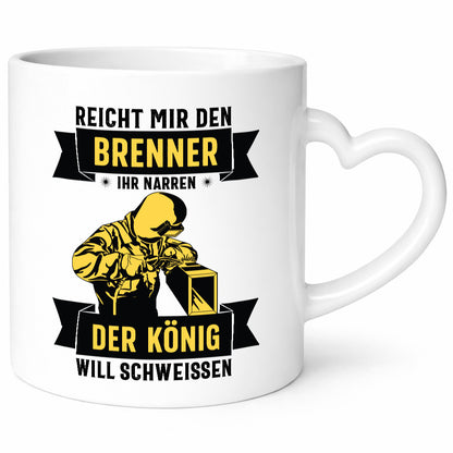 König will schweissen | Schweisser Sterne lustiger Spruch Geschenk Humor