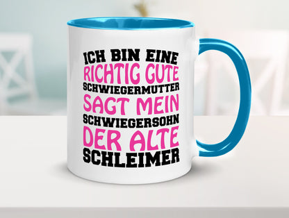 Gute Schwiegermutter lustig Familie Geschenkidee Geschenk Tasse
