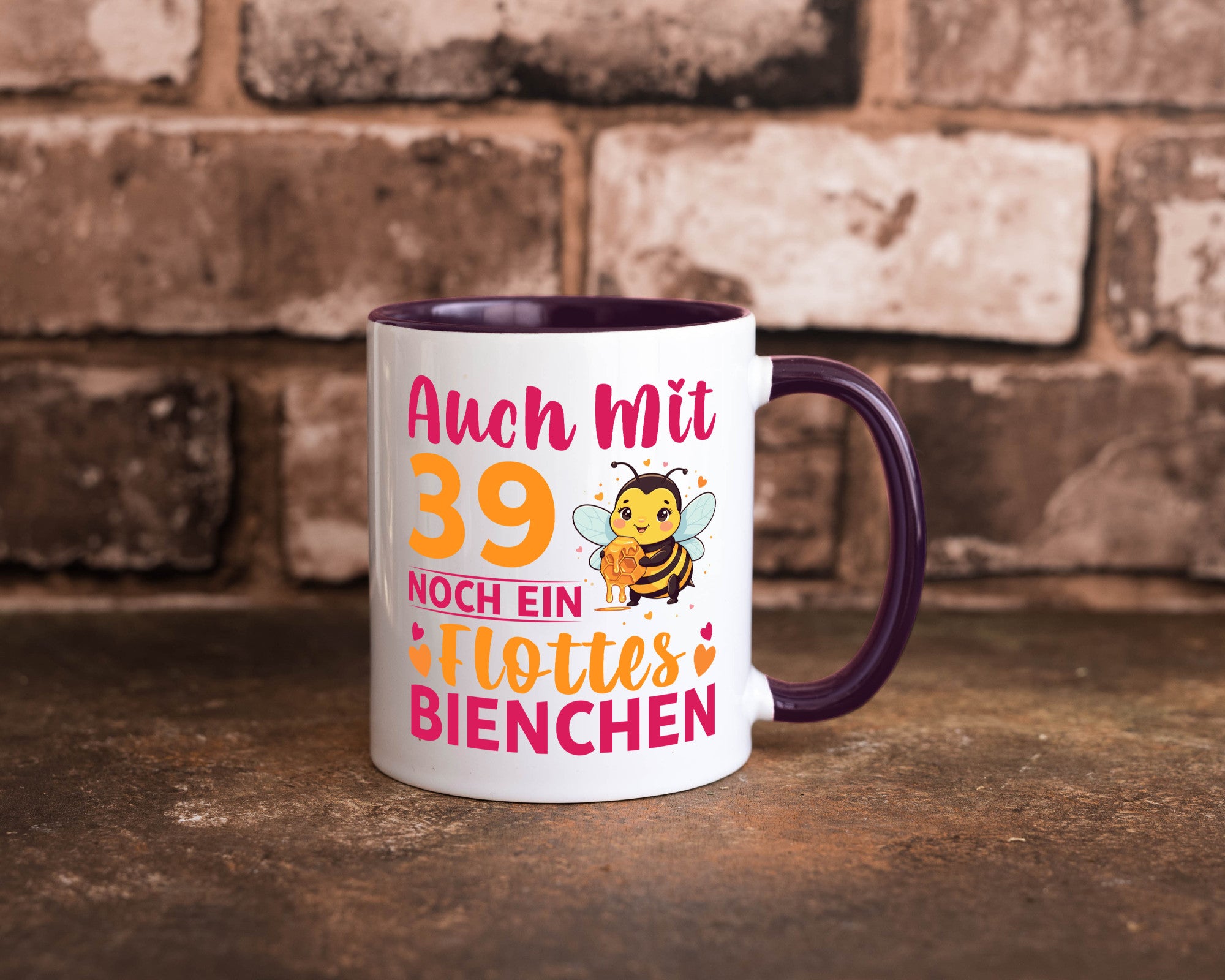 39. Geburtstag | Flottes Bienchen 39 Jahre lustiger Spruch Geschenk