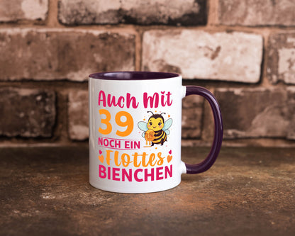 39. Geburtstag | Flottes Bienchen 39 Jahre lustiger Spruch Geschenk