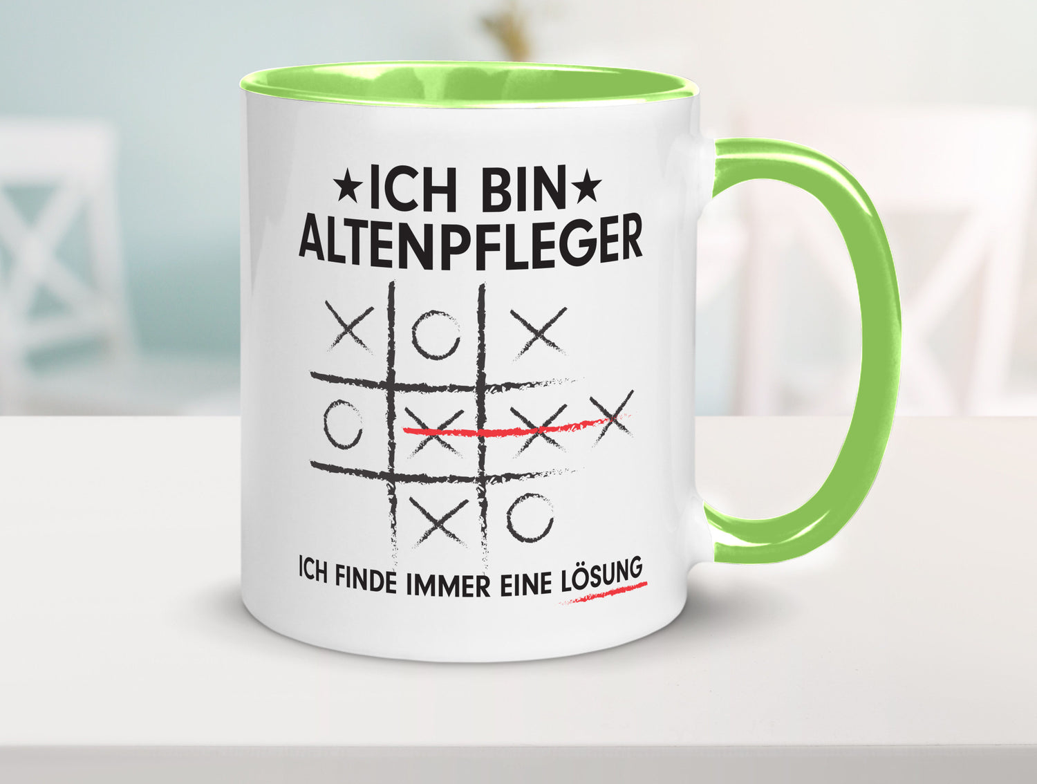 Lösung finden: Altenpfleger | Pflegepersonal v2 lustiger Spruch Geschenk Humor