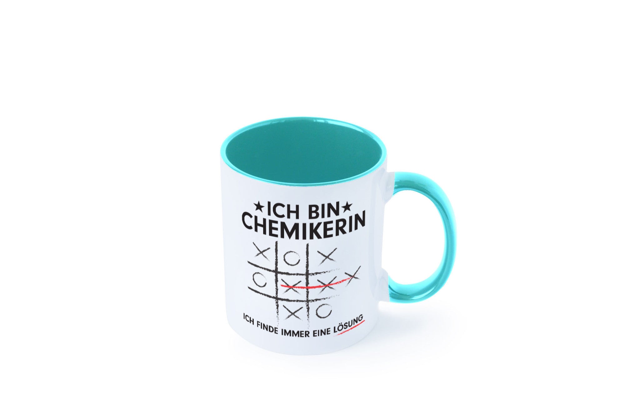 Lösung finden: Chemikerin | Chemie Labor v2 Humor Geschenkidee Tasse