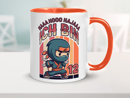 12. Geburtstag | Ninja Junge 12 Jahre Humor Geschenkidee Tasse
