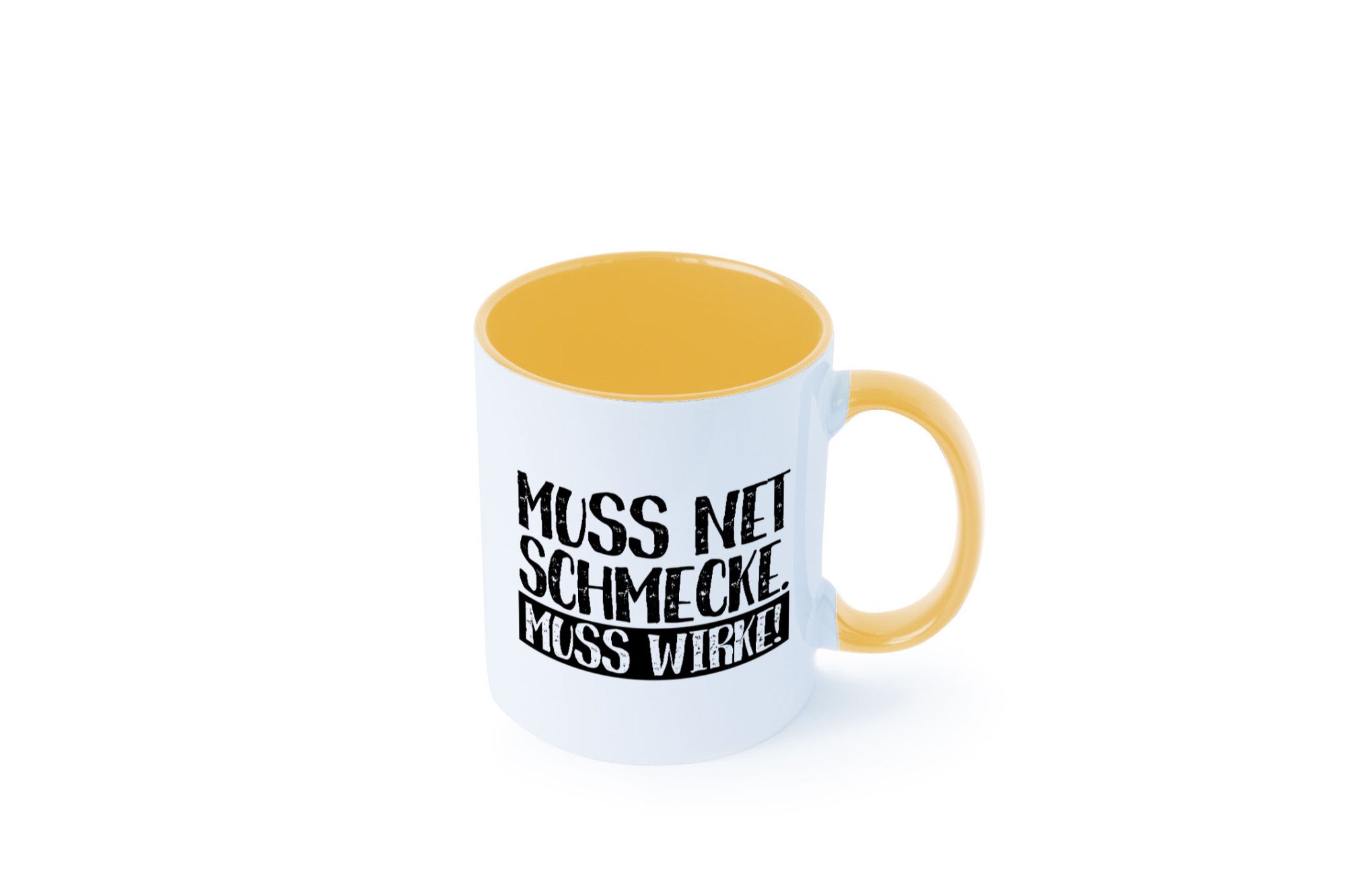 Muss net schmecken, wirken! | Medizin lustig Humor Geschenkidee Geschenk Tasse