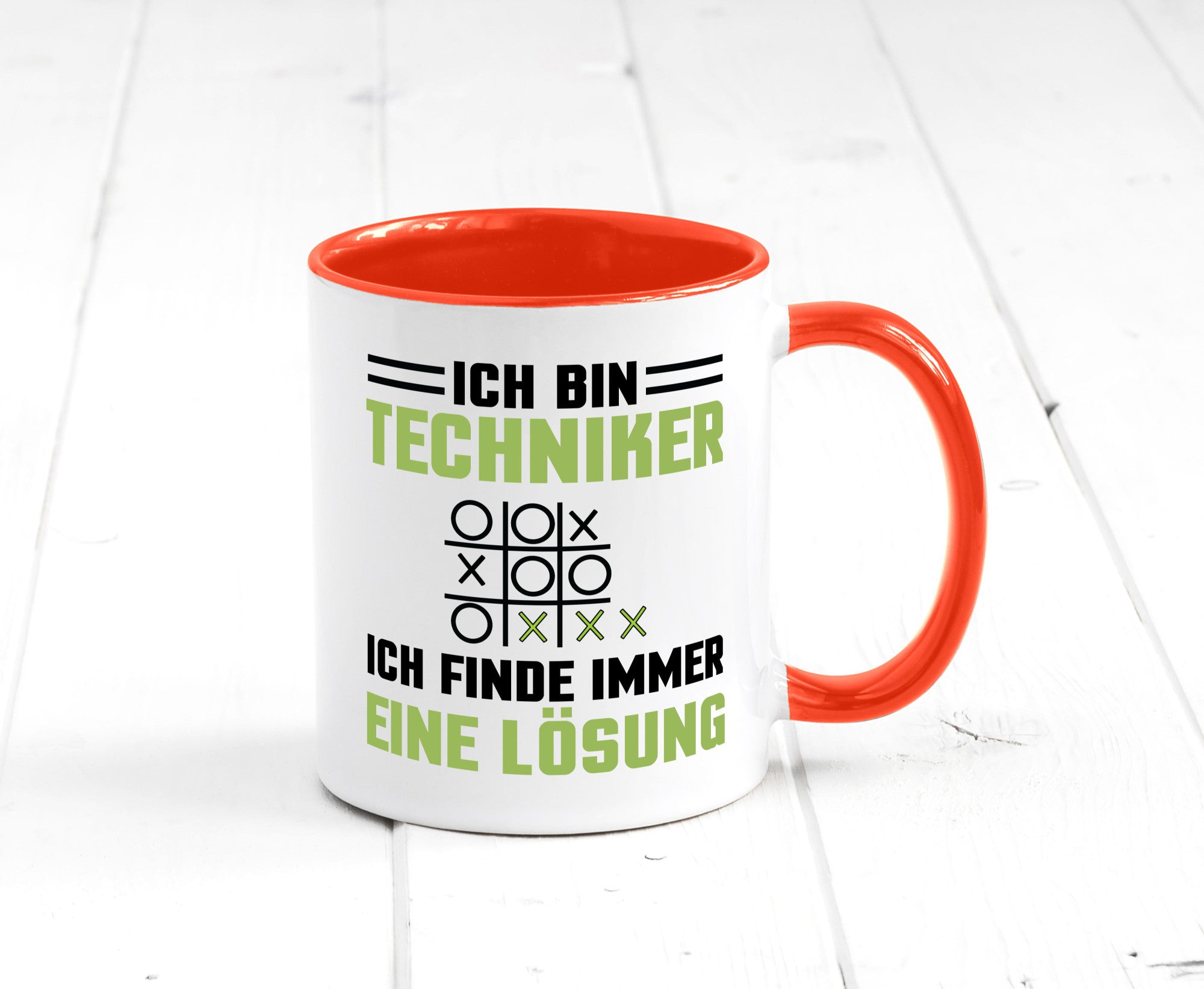 Ich bin Techniker finde immer eine Lösung | lustiger Spruch Geschenk Humor