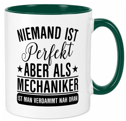 Verdammt nah dran: Mechaniker | KFZ Werkstatt lustig Humor Geschenkidee