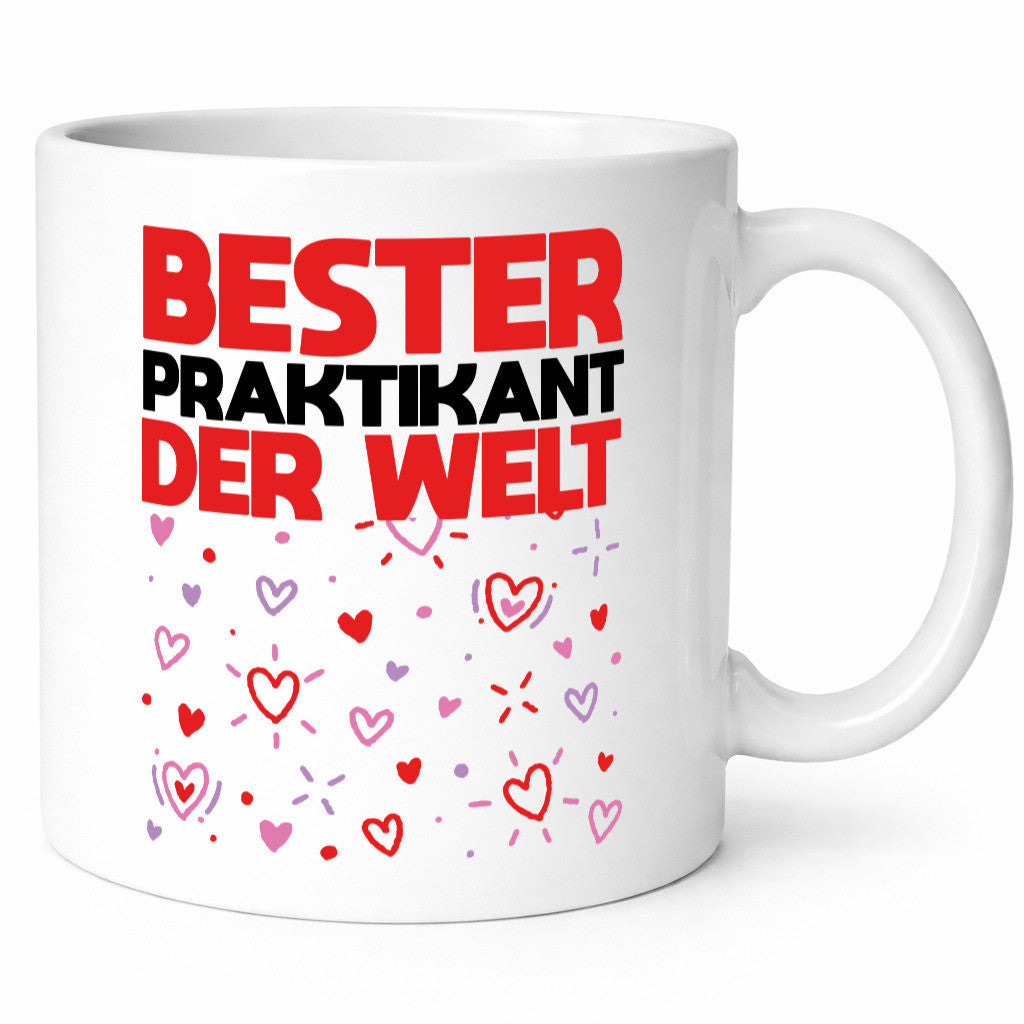 Bester Praktikant der Welt | Praktikum Tasse Arbeit Humor Kollegen Büro