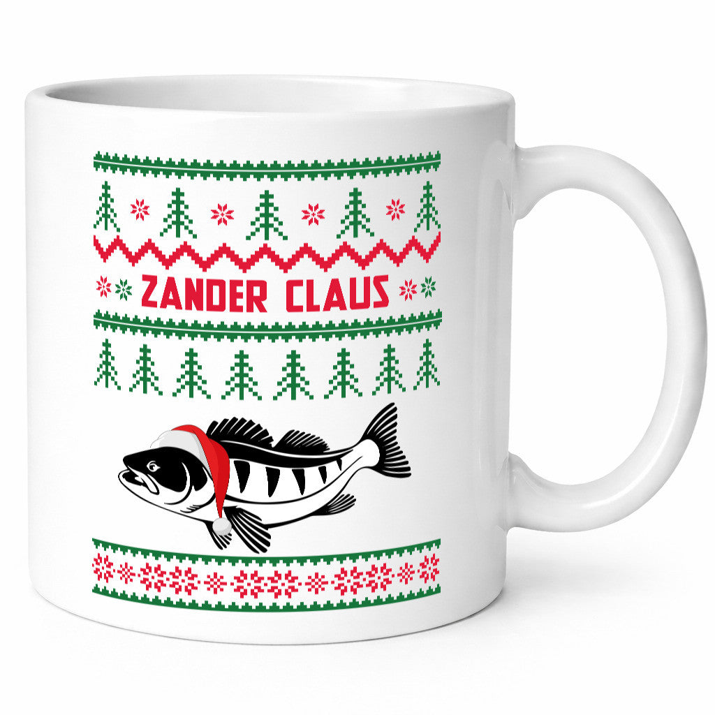 Zander Claus | Fischliebhaber Weihnachten Mitarbeiter Geschenkidee Arbeit