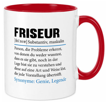 Friseur | Spruch Frisör Beruf lustig Humor Arbeit Kollegen Büro Geschenkidee