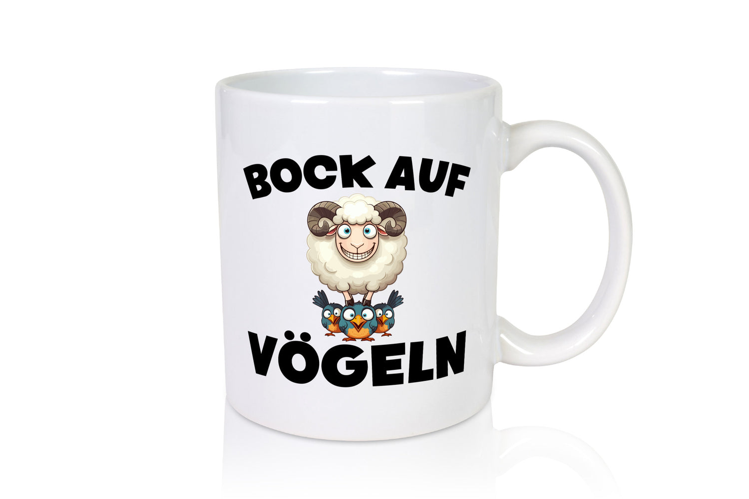 Bock auf Vögeln | Vögel Lustig v2 Humor Geschenkidee Geschenk Tasse