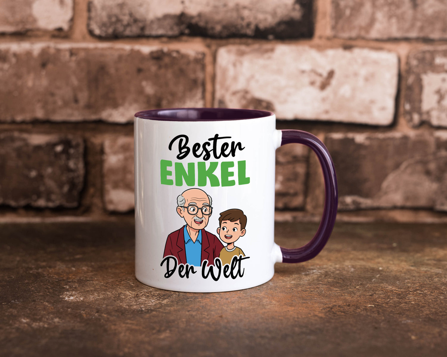 Bester Enkel | Großmutter Großvater Oma Opa lustiger Spruch Geschenk Familie