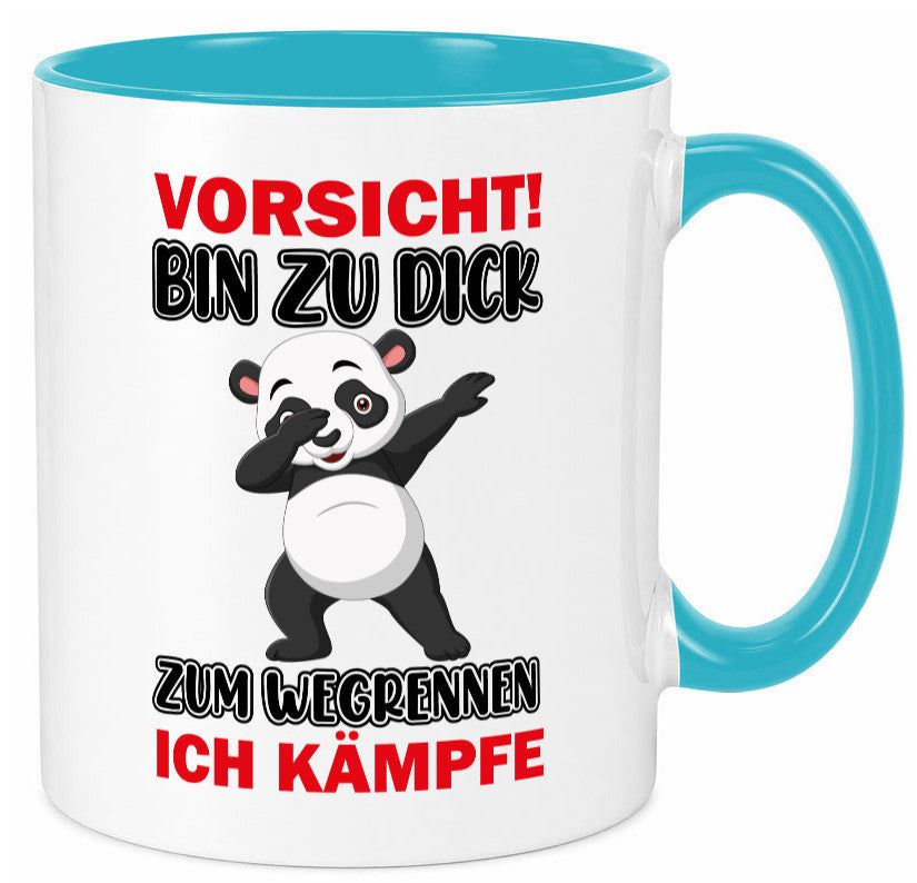 Ich bin ein Kämpfer Geschenk Humor Geschenkidee lustiger Spruch Tasse