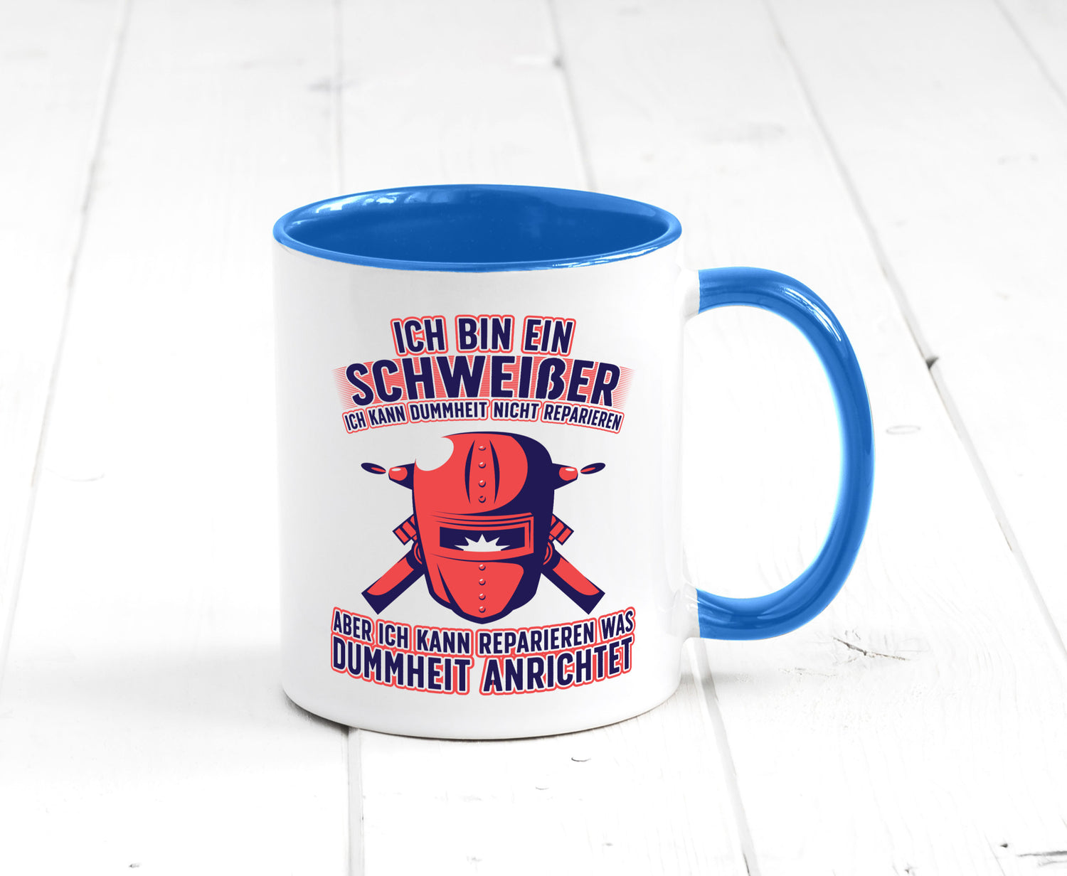 Ich bin ein Schweißer | Reparieren was dummheit anrichtet Geschenkidee Humor