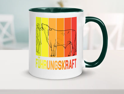 Führungskraft | Farmer Bauernhof lustig Humor Geschenkidee Geschenk Tasse