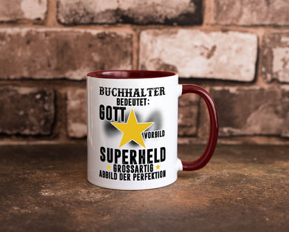 Bedeutung von Buchhalter | Buchhaltung Humor lustig Geschenkidee Geschenk Tasse