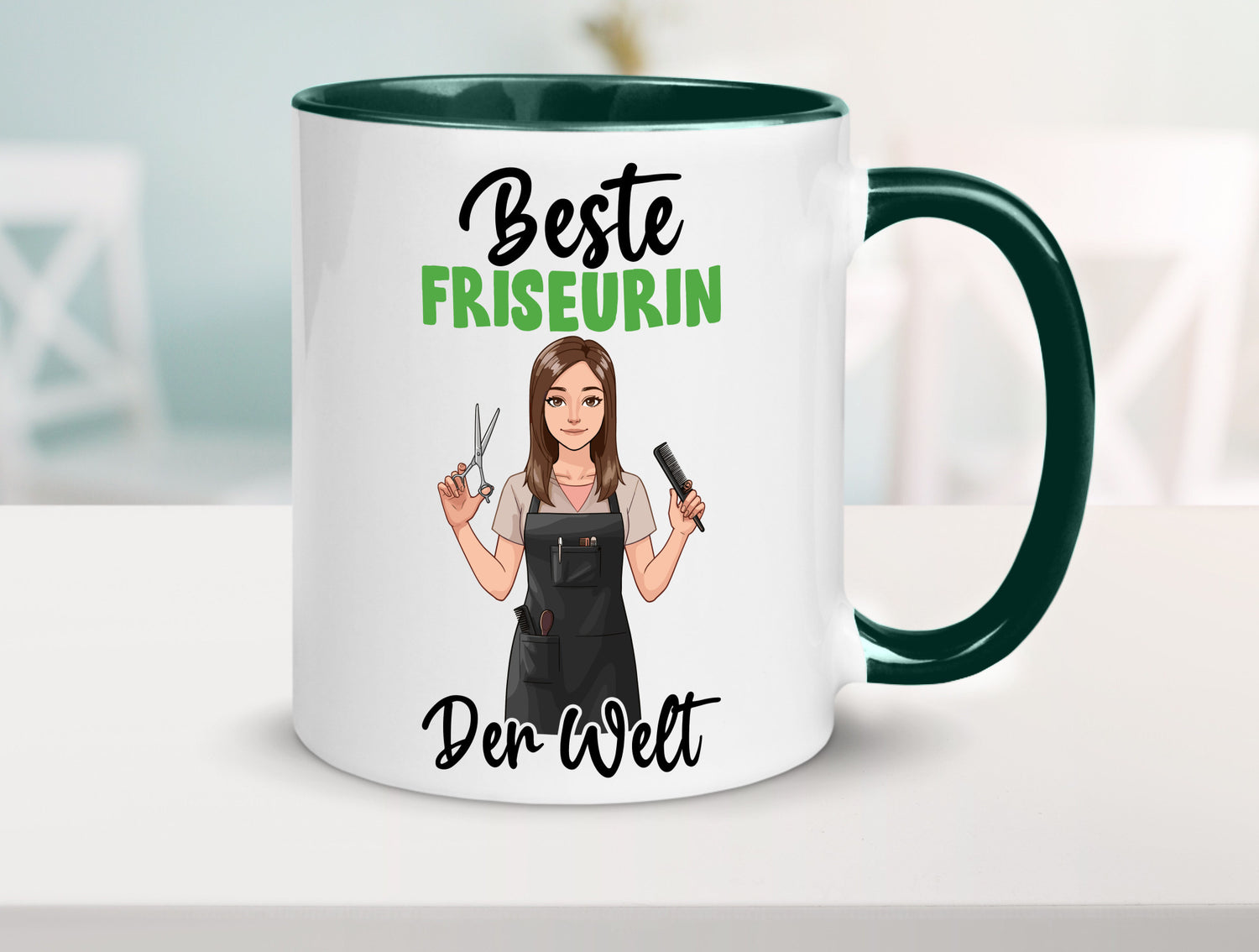 Beste Friseurin | Friseuse Frisuerin Geschenk Humor Geschenkidee lustiger
