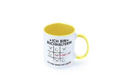 Lösung finden: Buchhalterin | Buchhaltung Humor v2 lustig Geschenkidee Geschenk