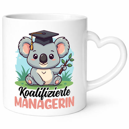 Koalifizierte Managerin | Management Geschenkidee Humor Tasse