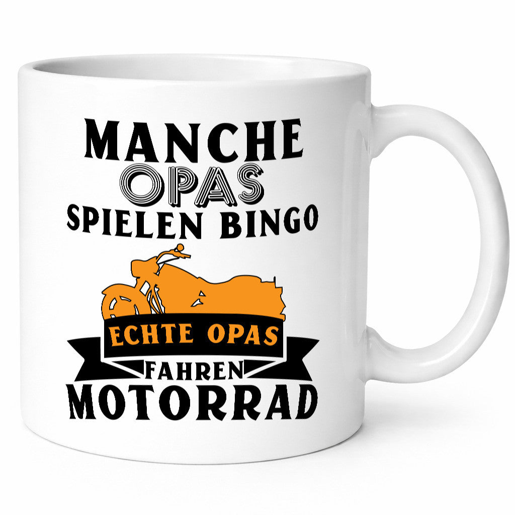 Opas spielen Bingo, echte fahren Motorrad | lustiger Spruch Geschenk Familie