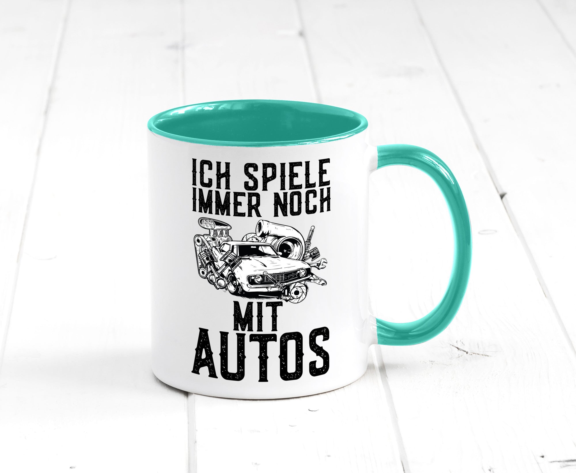 Spiele noch mit Autos | Werkstatt Werkzeug Mechaniker lustiger Spruch Geschenk