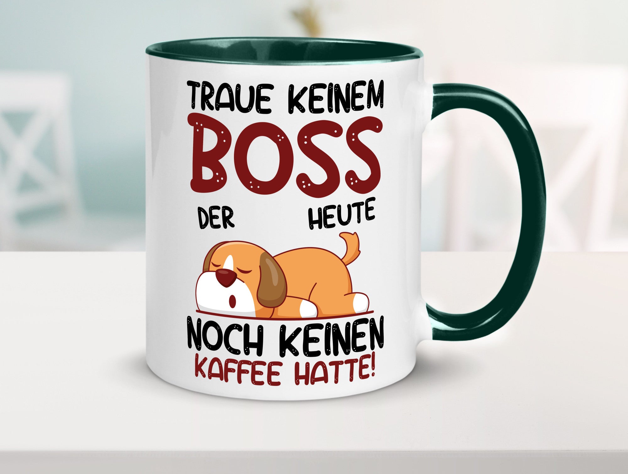 Traue keinem Boss | Führungskraft Vorgesetzter Geschenkidee Humor Tasse