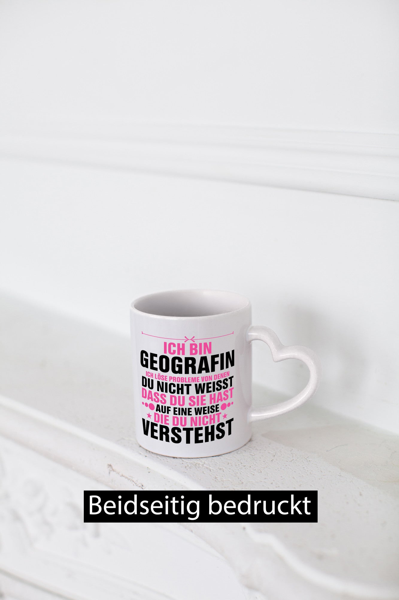 Problemlöserin: Geographin | Geographie v2 Geschenk Humor Geschenkidee lustig