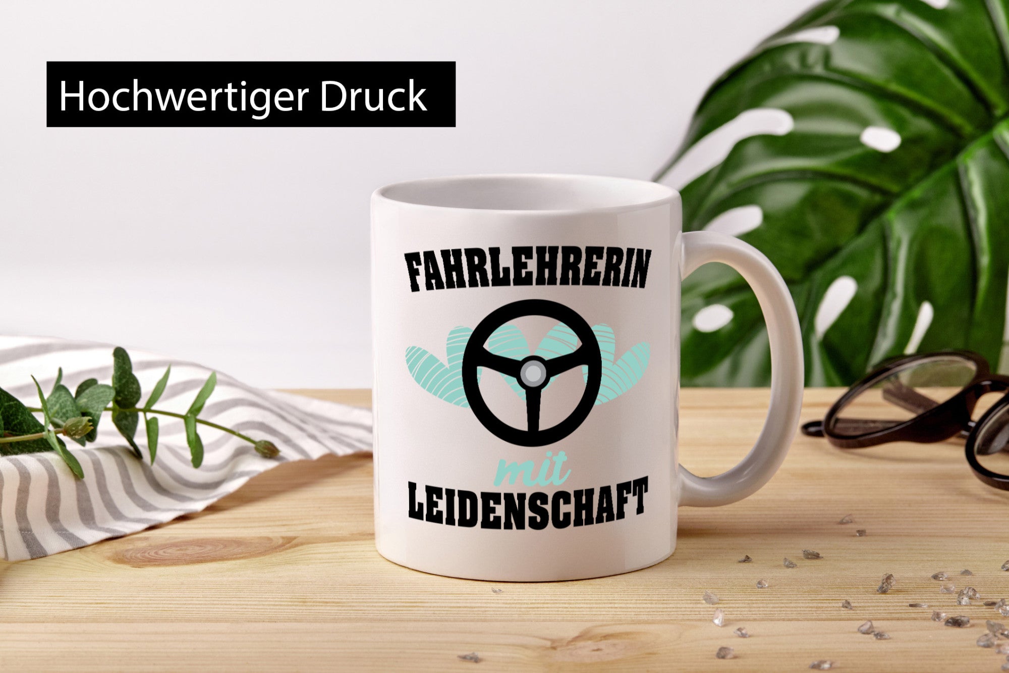 Fahrlehrerin mit Leidenschaft | Fahrstunde lustiger Spruch Geschenk Humor