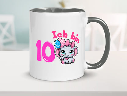 10. Geburtstag | 10 Jahre Elefant Mädchen Geschenk Geschenkidee lustiger Spruch