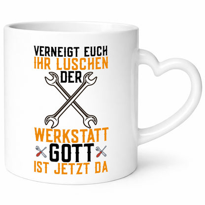 Ihr Luschen | Werkstatt Gott Auto Mechaniker Werkzeug Geschenkidee Humor Tasse