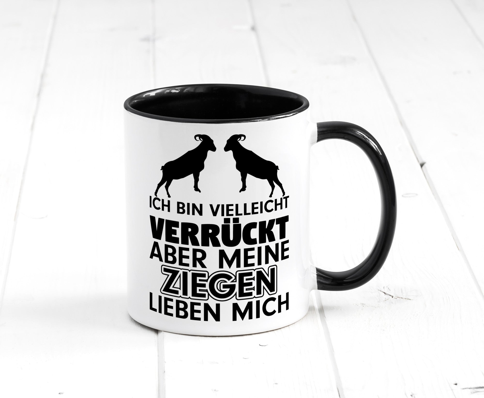 Meine Ziegen | Hirte Tasse Bauernhof Hirtin Bauer Humor Geschenkidee