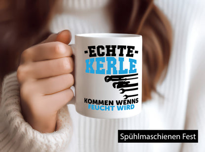 Echte kerle kommen wenns Feucht wird | Klempner lustig Humor Geschenkidee