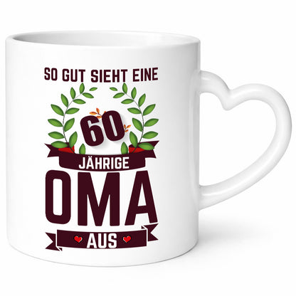 60. Geburtstag | 60 Jährige Oma Großmutter Geschenk Familie Geschenkidee