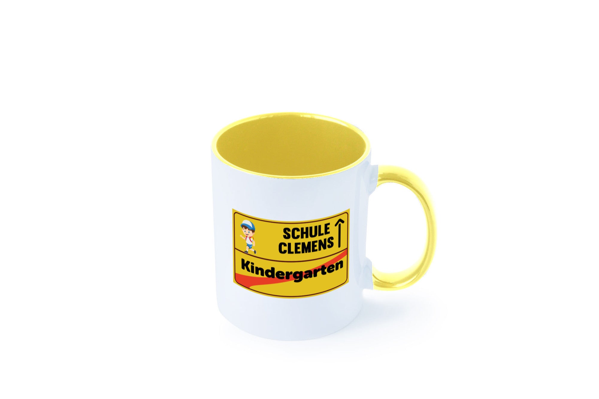 Bye Kindergarten | Schule Clemens Geschenkidee Humor Tasse