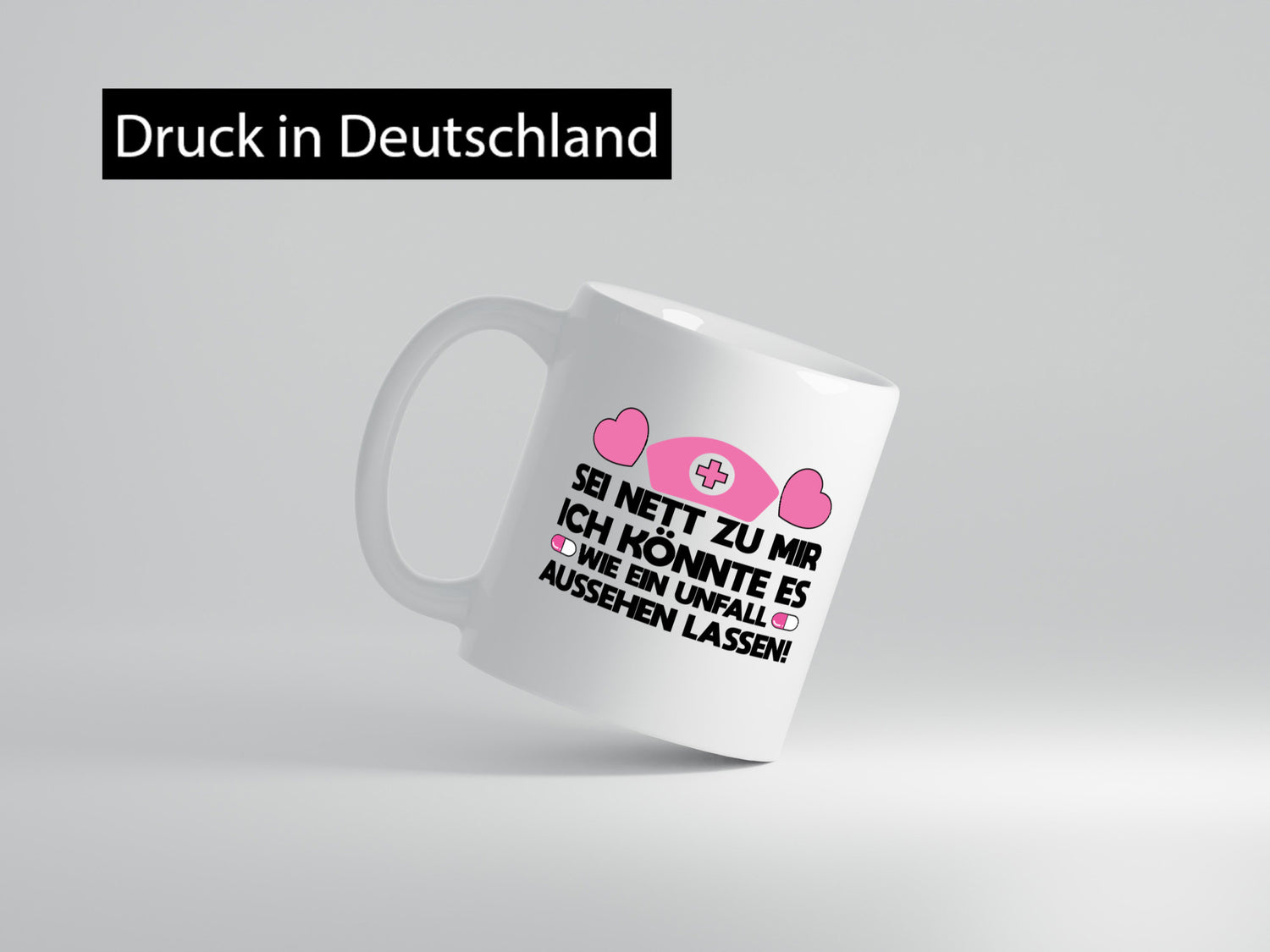 wie ein Unfall | Krankenschwester Krankenhaus lustig Humor Geschenkidee