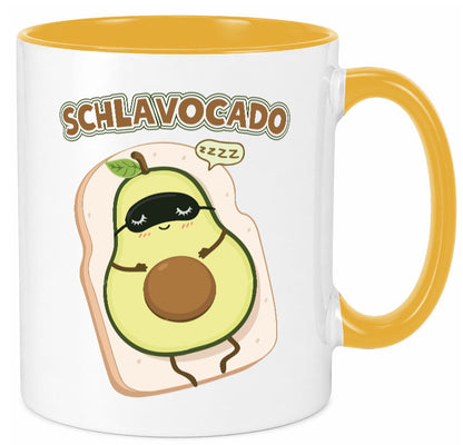 Schlavocado | Avocado lustig Humor Geschenkidee Geschenk Tasse