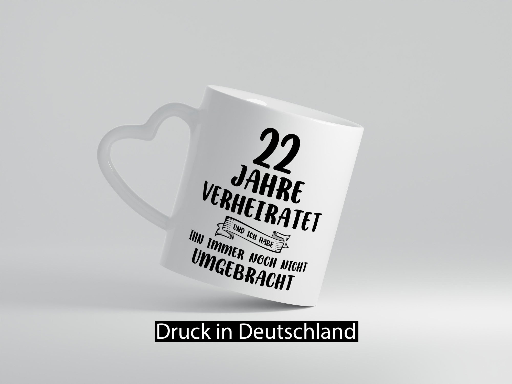 22 Jahre Verheiratet, immer noch am Leben! lustig Humor Geschenkidee Geschenk